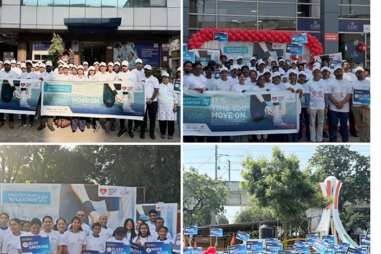 Don’t Wait for a Warning From Your Heart”: CARE Hospitals Holds Awareness Walks Across Hyderabad